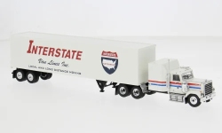 Brekina 85787 - H0 - Chevrolet Bison Koffer-Sattelzug Interstate